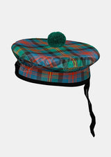Logan Tartan Balmoral Hat Front Side