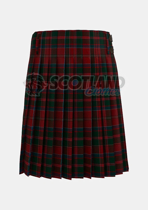 MacDonald of Glencoe Tartan Kilt Back
