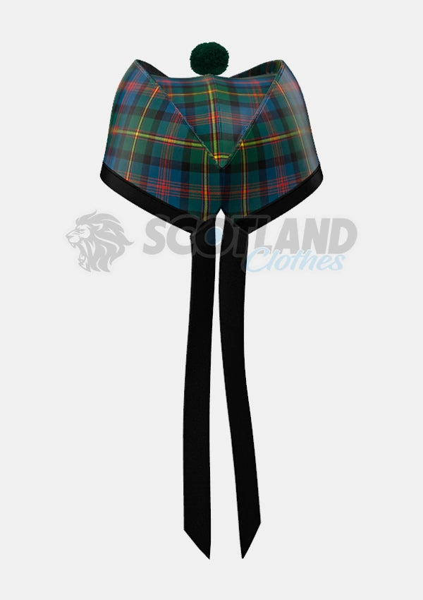 MacLennan Tartan Glengarry Hat Back