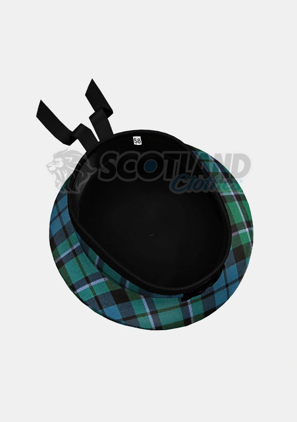 Maccallum Tartan Balmoral Hat Back Side