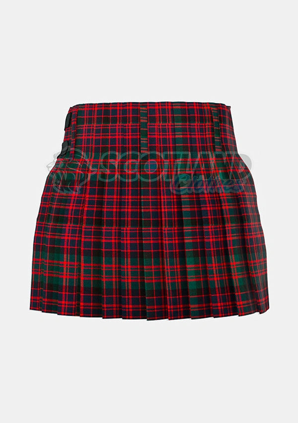 Macdonald Clan Tartan Kilt Back