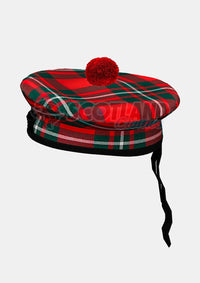 Macgregor Tartan Balmoral Hat Front Side