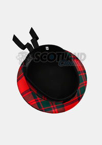 Macintosh Tartan Balmoral Hat Back Side