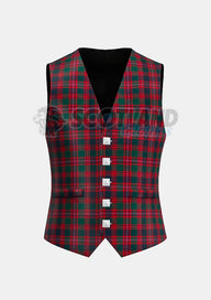 Macintyre Tartan Waistcoat Front