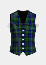 Mackay Tartan Waistcoat Front
