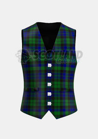 Mackay Tartan Waistcoat Front