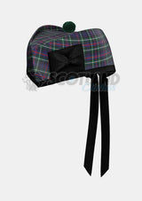 Mackenzie Tartan Glengarry Hat Front