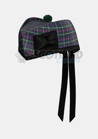 Mackenzie Tartan Glengarry Hat Front