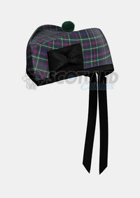 Mackenzie Tartan Glengarry Hat Front