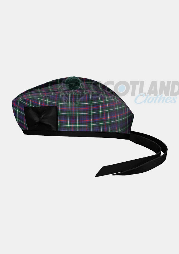 Mackenzie Tartan Glengarry Hat Side