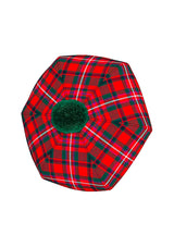 Mackinnon Modern Tartan Tam O' Shanter Hats Top