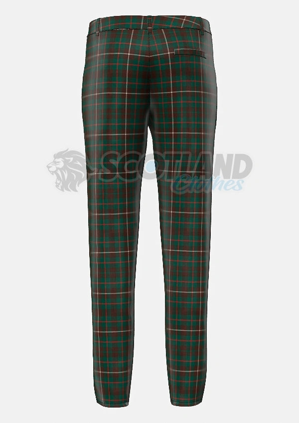 Hand Made Mackinnon Ancient Hunting Tartan Trouser