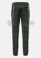 Hand Made Mackinnon Ancient Hunting Tartan Trouser