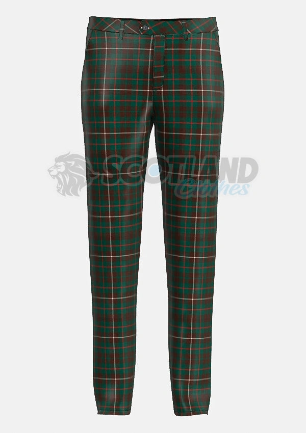 Hand Made Mackinnon Ancient Hunting Tartan Trouser