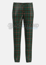 Hand Made Mackinnon Ancient Hunting Tartan Trouser