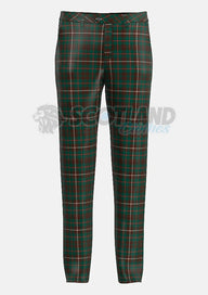 Hand Made Mackinnon Ancient Hunting Tartan Trouser