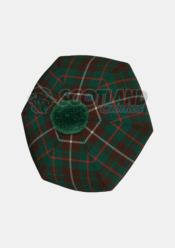 Mackinnon Ancient Hunting Tartan Tam O' Shanter Hat