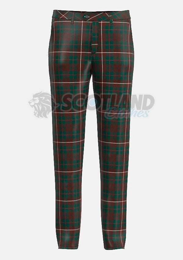 Custom Made Mackinnon Hunting Modern Tartan Trouser