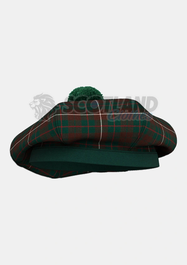 Mackinnon Hunting Modern Tartan Tam O' Shanter Hat