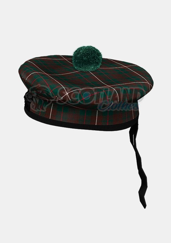 Mackinnon hunting modern tartan Balmoral Hat
