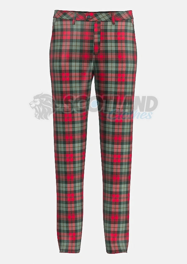 Custom Made Maclachlan Weathered Tartan Trouser
