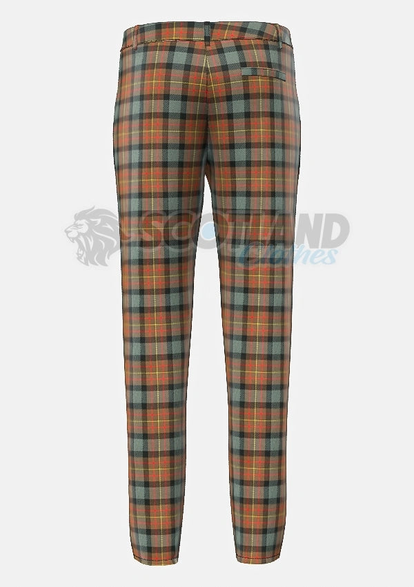 Custom Made Maclaren Weathered Tartan Trouser