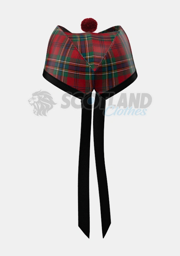 Maclean Tartan Glengarry Hat Back