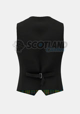 Maclellan Tartan Waistcoat Back