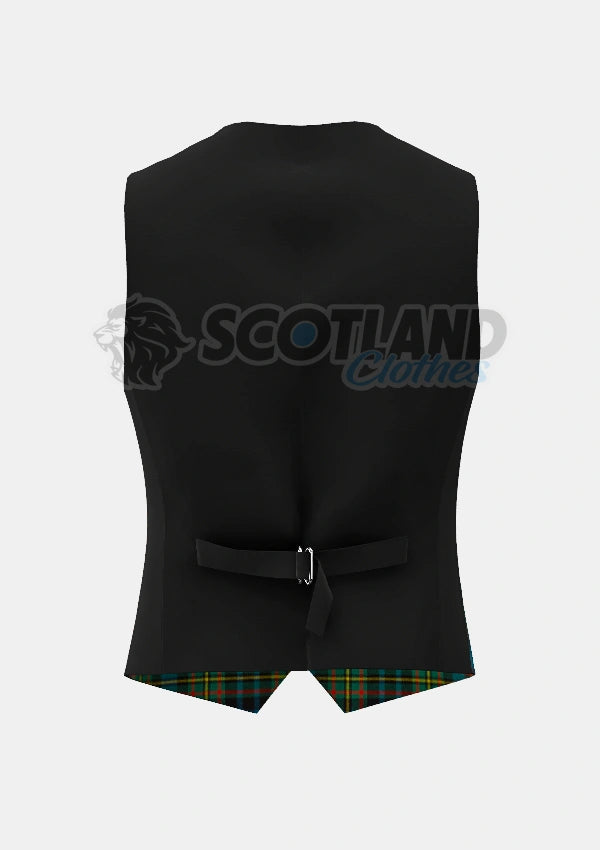 Maclellan Tartan Waistcoat Back