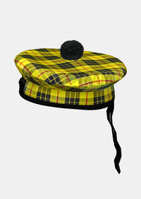 Macleod Of Lewis Tartan Balmoral Hat Front Side
