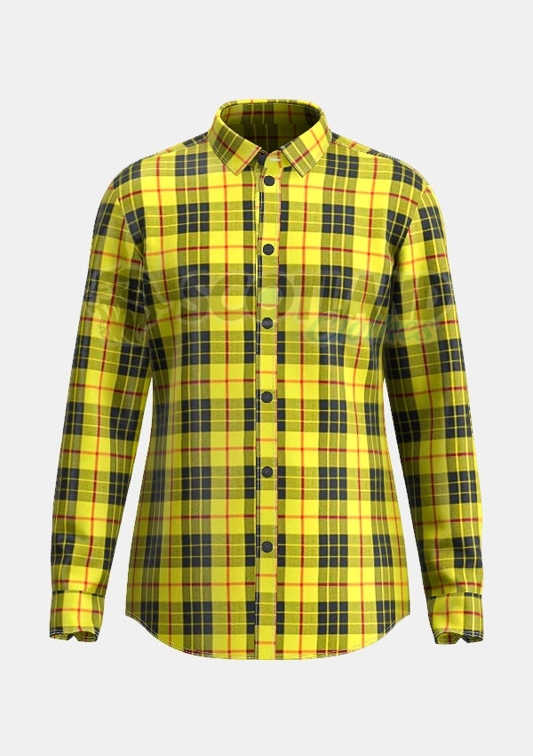 Macleod Of Lewis Tartan Shirt Front