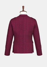 Magenata_Tweed_Argyle_Kilt_Jacket_back_image