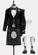 Malcolm Tartan Prince Charlie Outfit