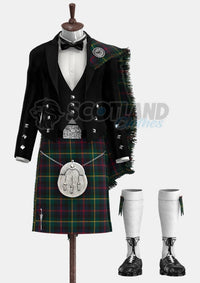 Malcolm Tartan Prince Charlie Outfit