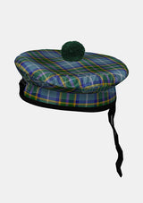 Manx Tartan Balmoral Hat Front Side