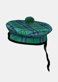 Marshall Tartan Balmoral Hat Front Side