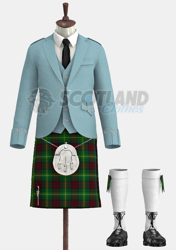 Martin Tartan Argyle Outfit