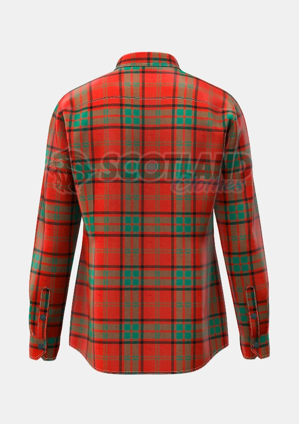 Maxwell Tartan Shirt Back