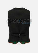 Maxwell Tartan Waistcoat Back