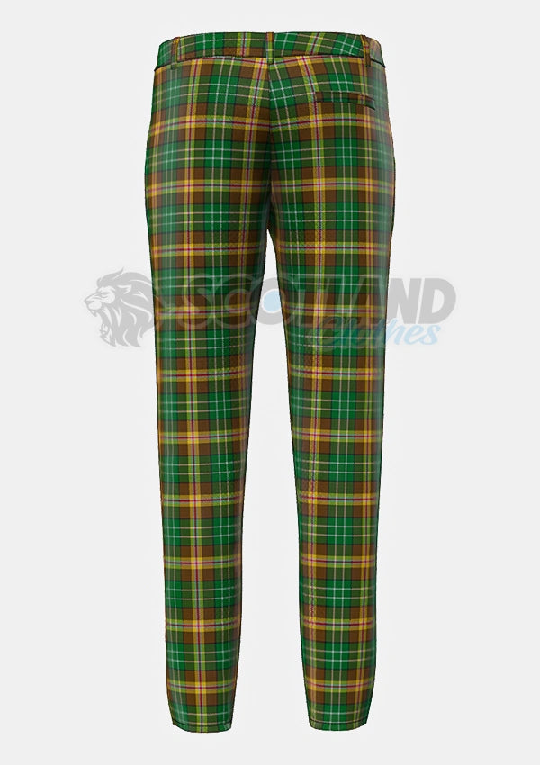 McShane Tartan Trouser Back