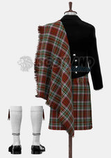 Mcallister Tartan Prince Charlie Outfit