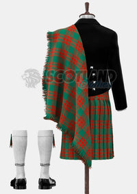 Menzies Tartan Prince Charlie Outfit