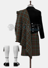 Modern Robertson Tartan Prince Charlie Outfit