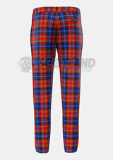 Moir Tartan Trouser Back