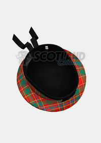 Munro Tartan Balmoral Hat Back Side