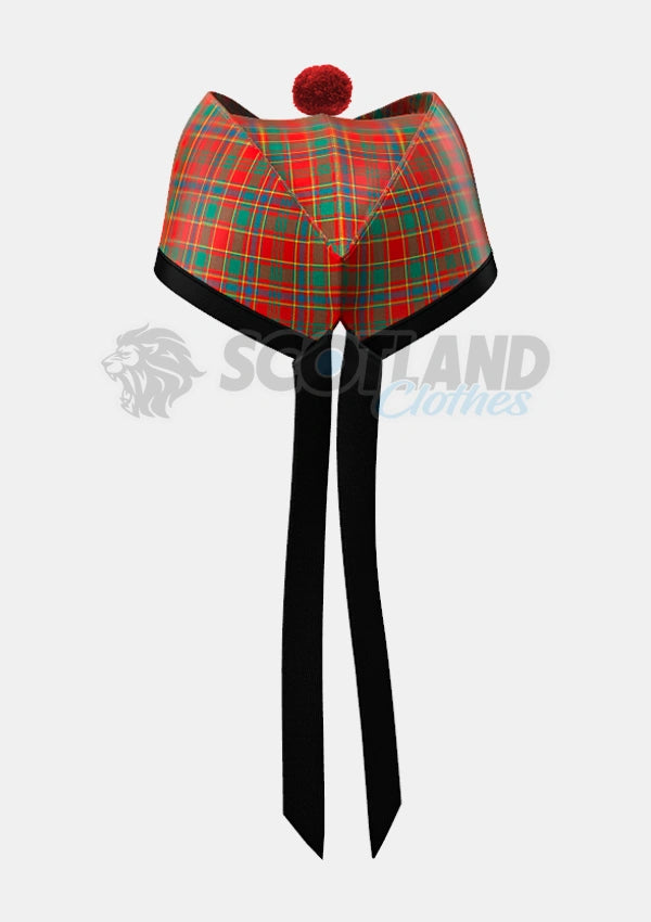 Munro Tartan Glengarry Hat Back