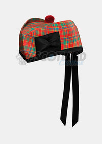 Munro Tartan Glengarry Hat Front