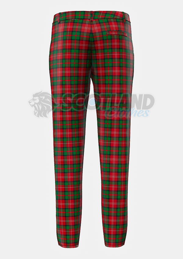 Nisbet Tartan Trouser Back