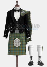 O_Brien Tartan Prince Charlie Kilt Outfit