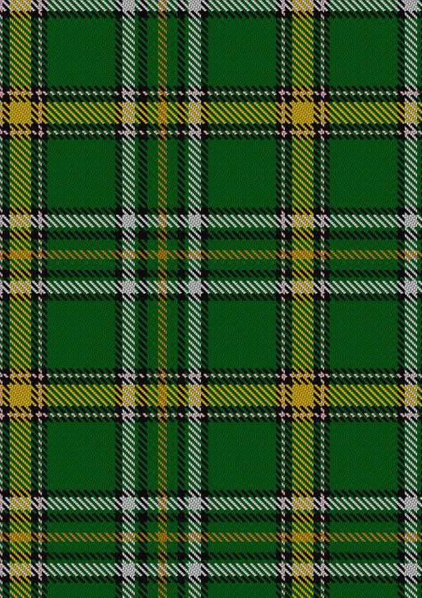 Offaly County Tartan Fabric
